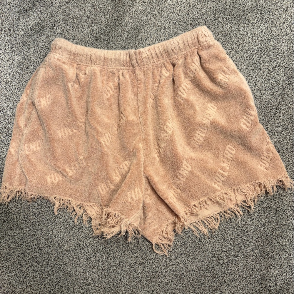 FULL SEND SIZE MEDIUM TERRYCLOTH SHORTS